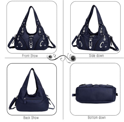 Angelkiss Hobo Purses and Handbags for Women Satchel Handbag Women Purses Large Daily Shoulder Bags
