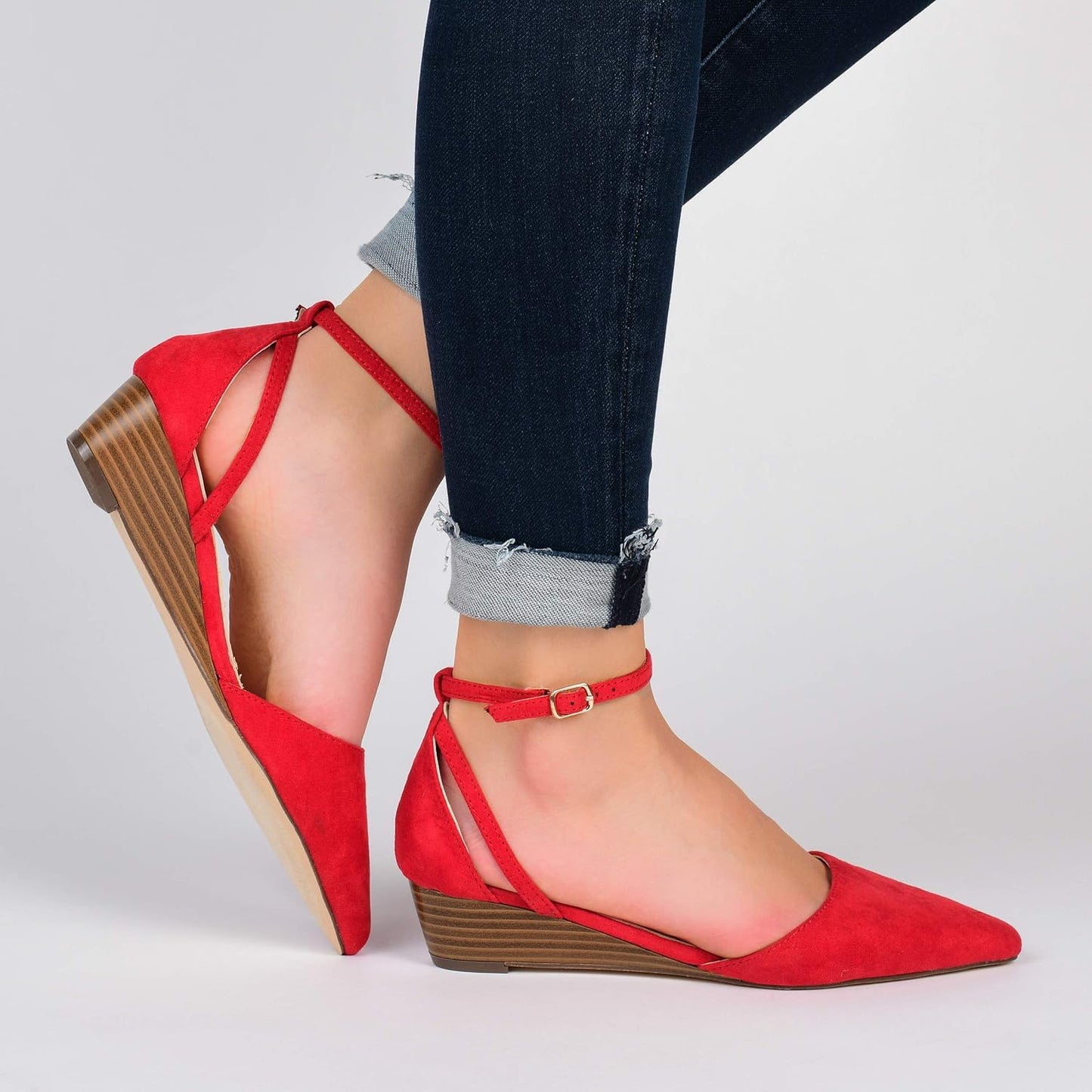 Journee Women'S Arkie Sliver Wedge