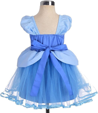 Princess Costumes Toddler Birthday Halloween Party Dress up for Baby Little Girls