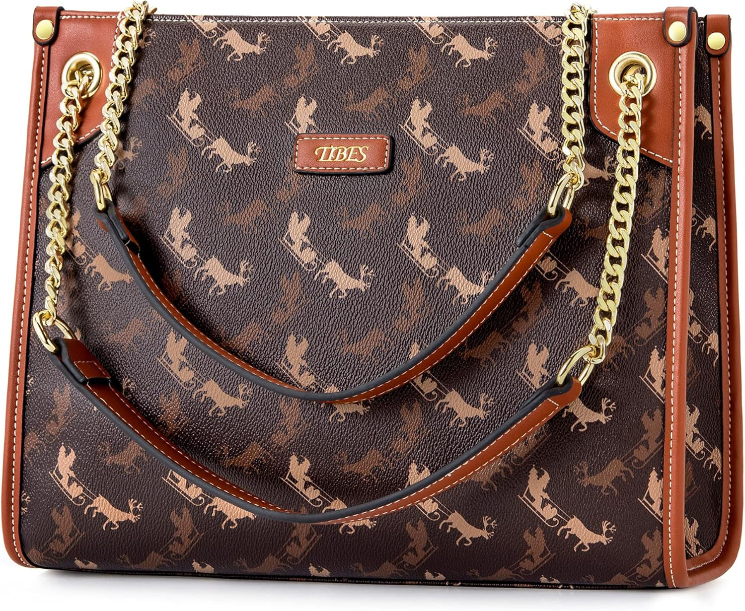 Women'S Top-Handle Handbags and Purses for Ladies Fashion Vegan Leather Satchel Tote Bags Vintage Shoulder Bag