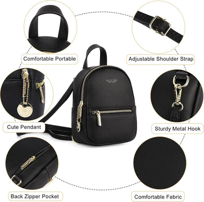 Women Mini Backpack Purse