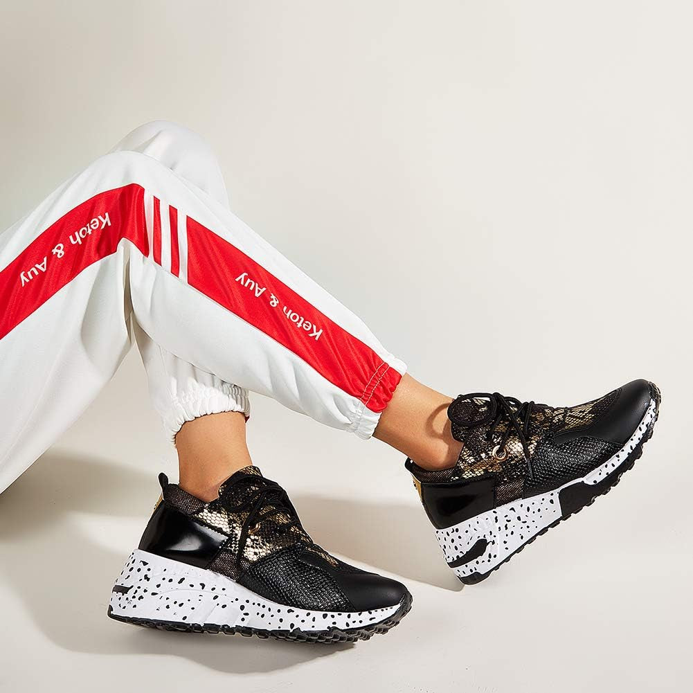 Women'S Climbing Hiking Retro Jogger Cliff Sneakers Running Sport Trainer Shoes