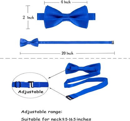 Baby Boys Cake Smash Outfit - First Birthday Party Suspenders Bow Tie Bloomers Set