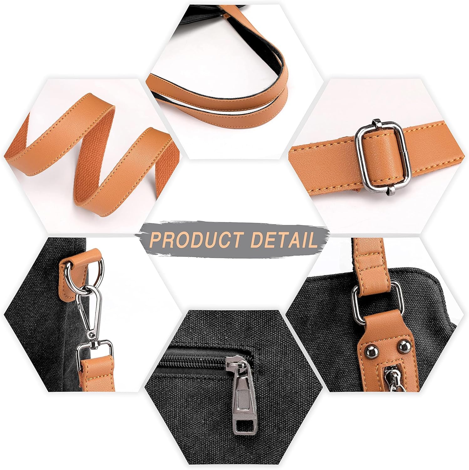 Women Tote Handbags Hobo Shoulder Bags Lightweight Canvas Purse Fashion Large Capacity Bags