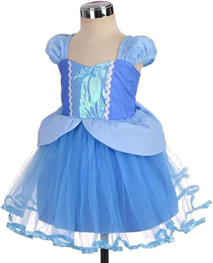 Princess Costumes Toddler Birthday Halloween Party Dress up for Baby Little Girls