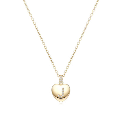 Initial Necklace for Women 14K Gold Plated Cubic Zirconia Letter Pendant Necklace for Women Birthday Christmas Mothers Day Gifts