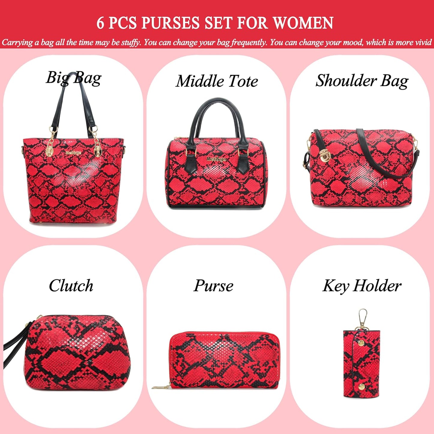 Designer Purses and Handbags for Women Satchel Shoulder Bag Tote Top Handle Bag