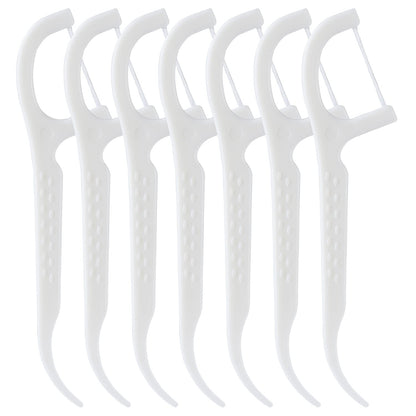 Dental Floss Picks, 2 Travel Floss Cases,100 Counts,Each Individually Wrapped, Dental Flossers,Floss Sticks,Tooth Floss,Dental Sticks,Teeth Flossers Picks, Gift 1 Mini Toothpick Box.