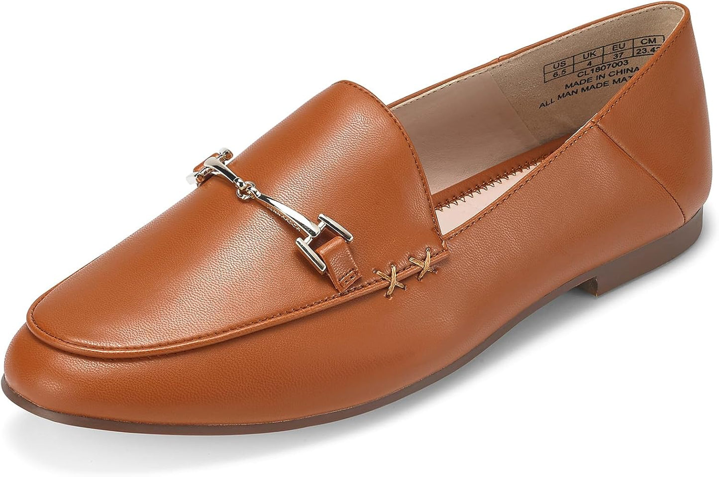 Loafers for Women Flats Shoes Womens Penny Loafers Slip on Pointed Toe Comfortable Office Work Driving Flats Fashion Dress Shoes for Women