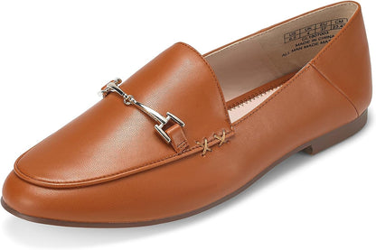Loafers for Women Flats Shoes Womens Penny Loafers Slip on Pointed Toe Comfortable Office Work Driving Flats Fashion Dress Shoes for Women