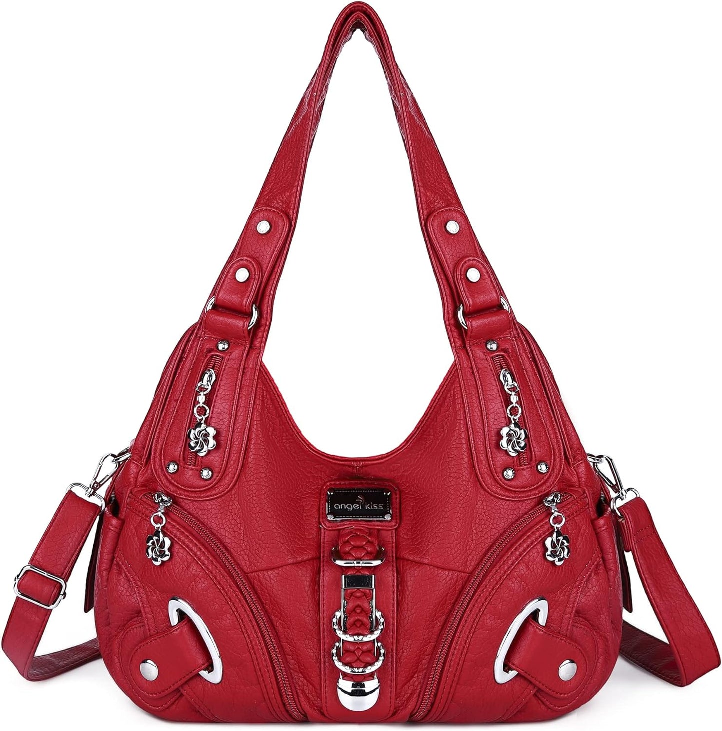 Angelkiss Hobo Purses and Handbags for Women Satchel Handbag Women Purses Large Daily Shoulder Bags