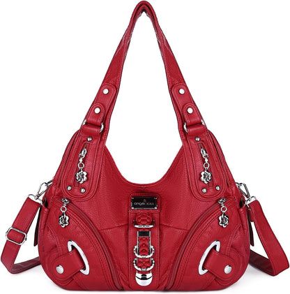 Angelkiss Hobo Purses and Handbags for Women Satchel Handbag Women Purses Large Daily Shoulder Bags