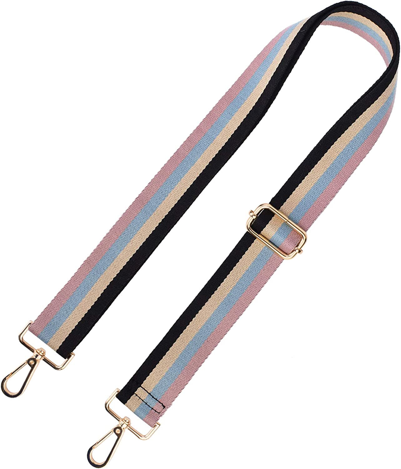 Bag/Purse Strap Replacement Crossbody Shoulder for Women Adjustable Jacquard Woven Guitar Strap Style (Style 076) Middle