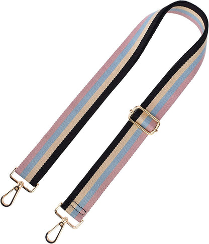 Bag/Purse Strap Replacement Crossbody Shoulder for Women Adjustable Jacquard Woven Guitar Strap Style (Style 076) Middle