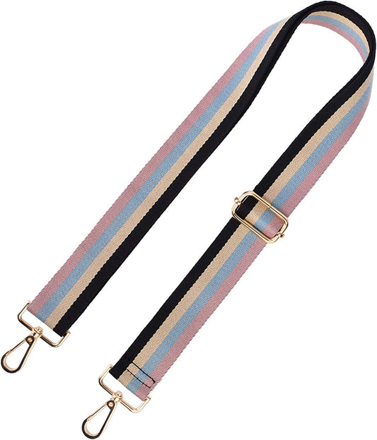 Bag/Purse Strap Replacement Crossbody Shoulder for Women Adjustable Jacquard Woven Guitar Strap Style (Style 076) Middle