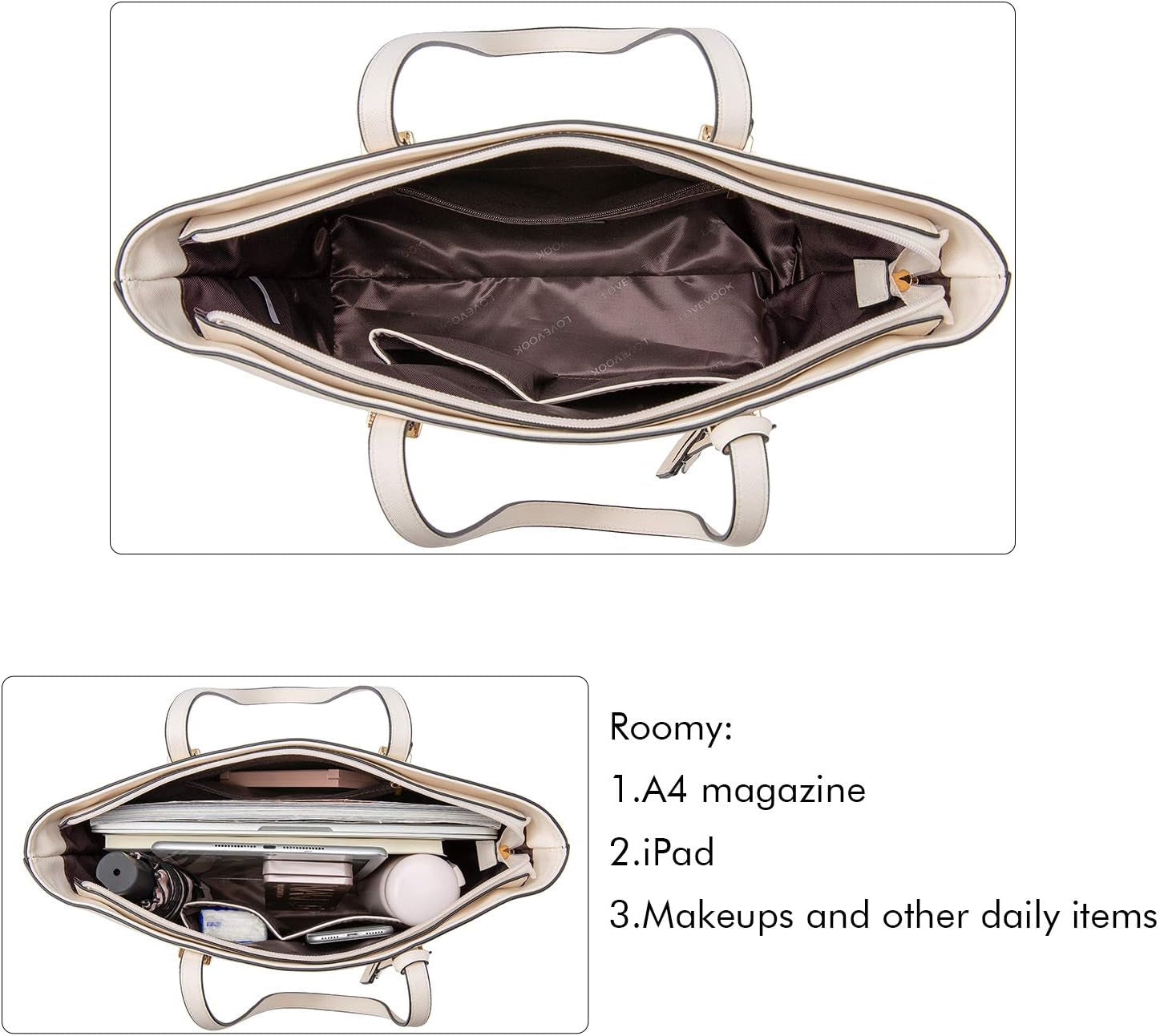 Purses for Women Fashion Handbag Set Tote Bags Shoulder Bag Top Handle Satchel Bags