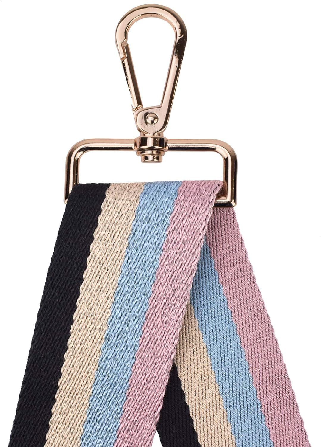 Bag/Purse Strap Replacement Crossbody Shoulder for Women Adjustable Jacquard Woven Guitar Strap Style (Style 076) Middle
