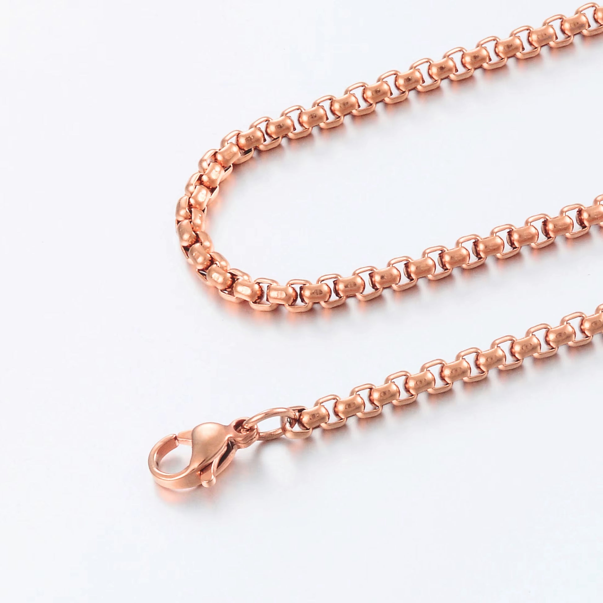 Stainless Steel Rose Gold Color Ladies Necklace High Quality Fashion Jewelry Can Wholesale