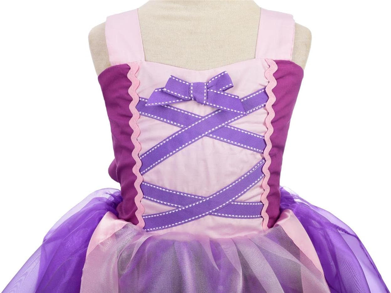 Princess Costumes Toddler Birthday Halloween Party Dress up for Baby Little Girls