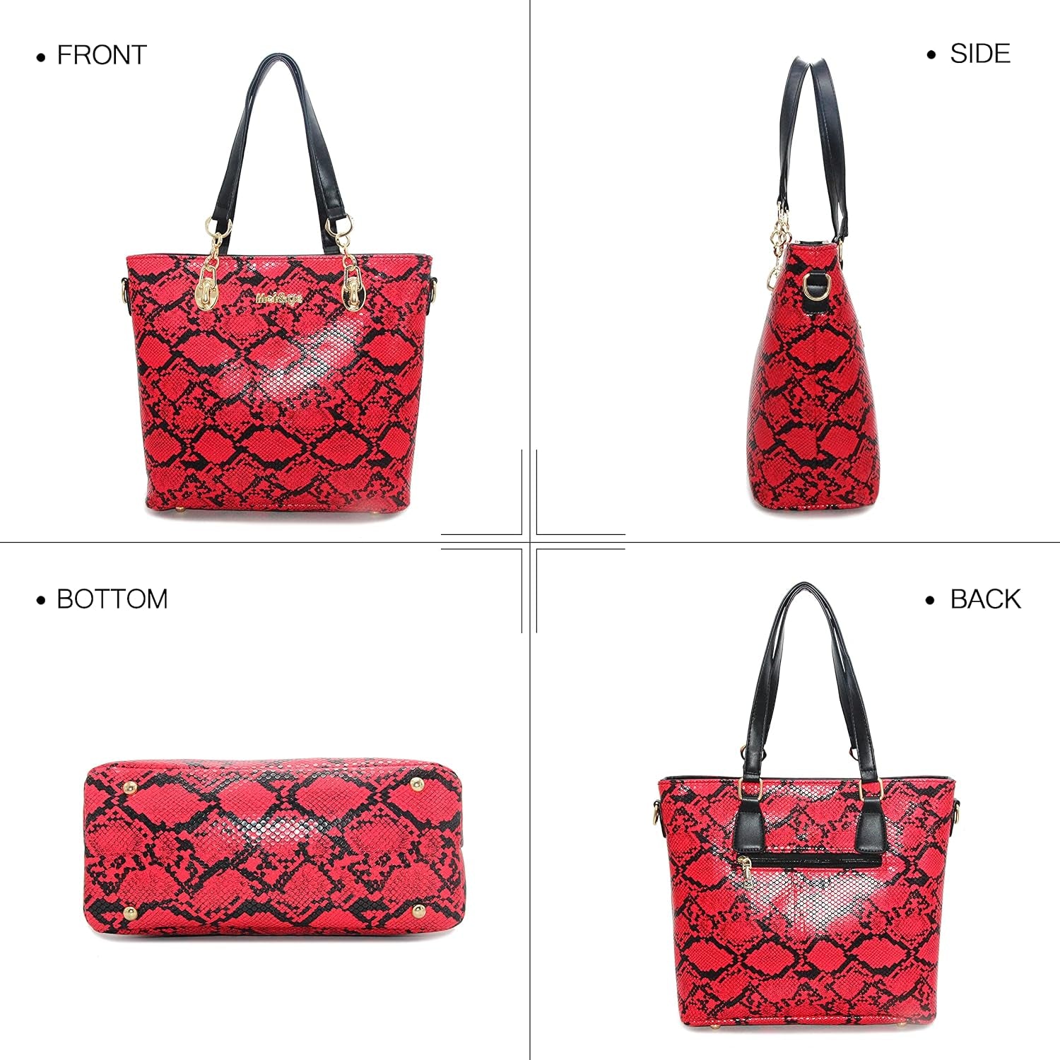 Designer Purses and Handbags for Women Satchel Shoulder Bag Tote Top Handle Bag