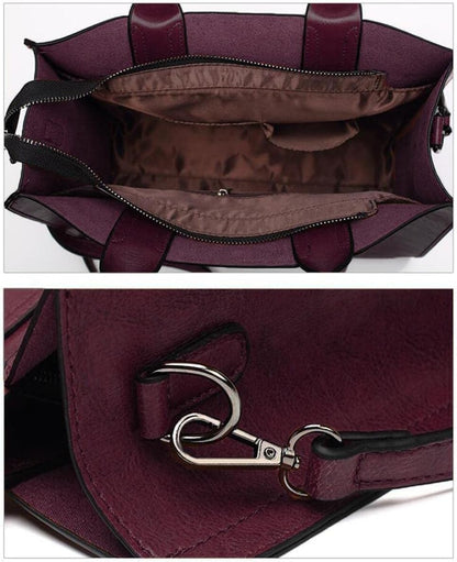 Crossbody Bags for Women, Handbags and Purses Fashion Top Handle Satchel Tote PU Leather Shoulder Bags