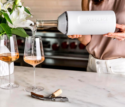 Wine Bottle Chiller- Portable Champagne Insulator- Stainless Steel Wine Cooler Sleeve, Stainless Steel