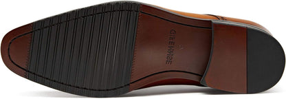 Mens Oxford Shoes Genuine Leather Dress Shoes