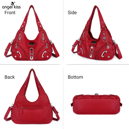 Angelkiss Hobo Purses and Handbags for Women Satchel Handbag Women Purses Large Daily Shoulder Bags