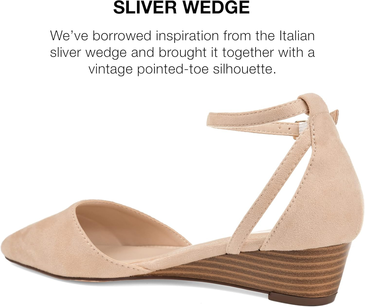 Journee Women'S Arkie Sliver Wedge