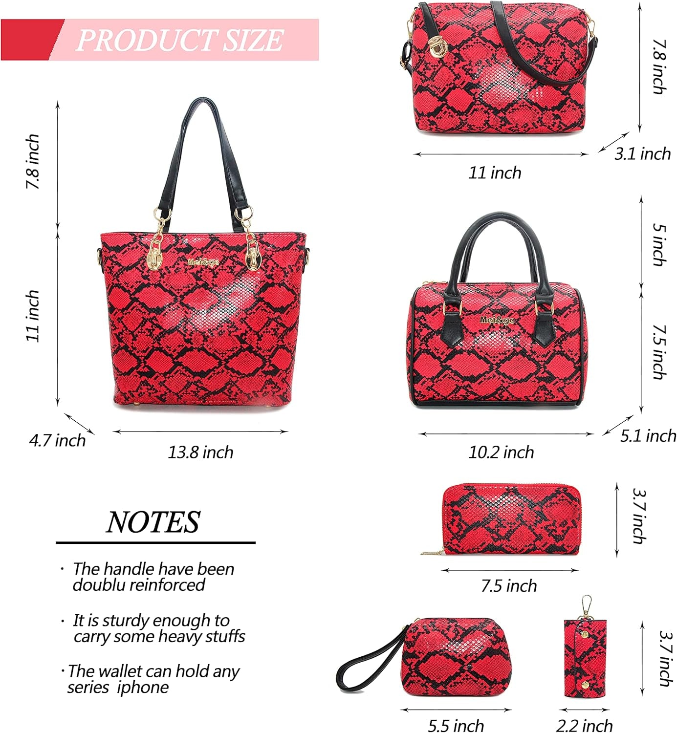 Designer Purses and Handbags for Women Satchel Shoulder Bag Tote Top Handle Bag