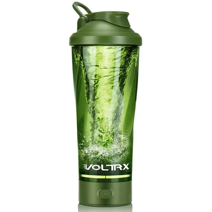 Premium Electric Protein Shaker Bottle, Made with Tritan - BPA Free - 24 Oz Vortex Portable Mixer Cup/Usb Rechargeable Shaker Cups for Protein Shakes